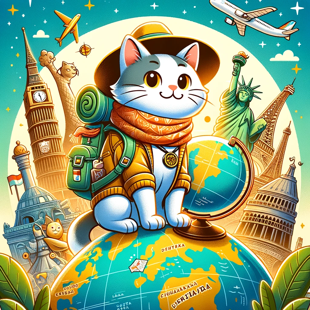 Petualangan Si Kucing Penjelajah Dunia