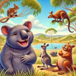 Petualangan Wombat dan Teman-Teman di Pedalaman Australia