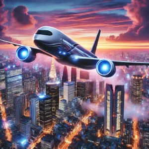 Petualangan di Langit dengan Pesawat Futuristik
