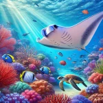 Petualangan Ikan Pari Manta dan Misteri Lautan Dalam