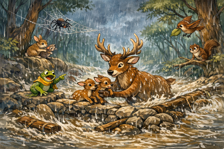 Hujan yang Mengubah Segalanya di Hutan