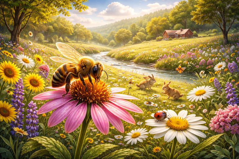 Lembah Bunga dan Lebah yang Dianggap Biasa