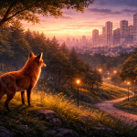 Rubah Senja dan Kota yang Tidak Pernah Tidur