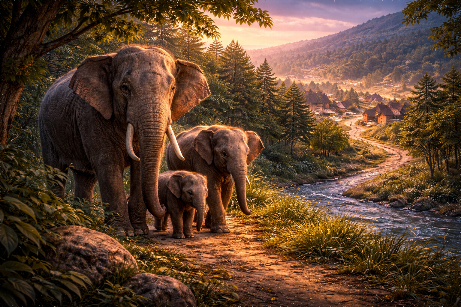 Gajah yang Mengingat Jalan Air