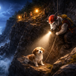 Nori di Ledge Tipis dan Tangga Angin