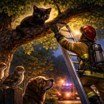 Si Hitam di Atas Dahan dan Tangga yang Datang Pelan-Pelan