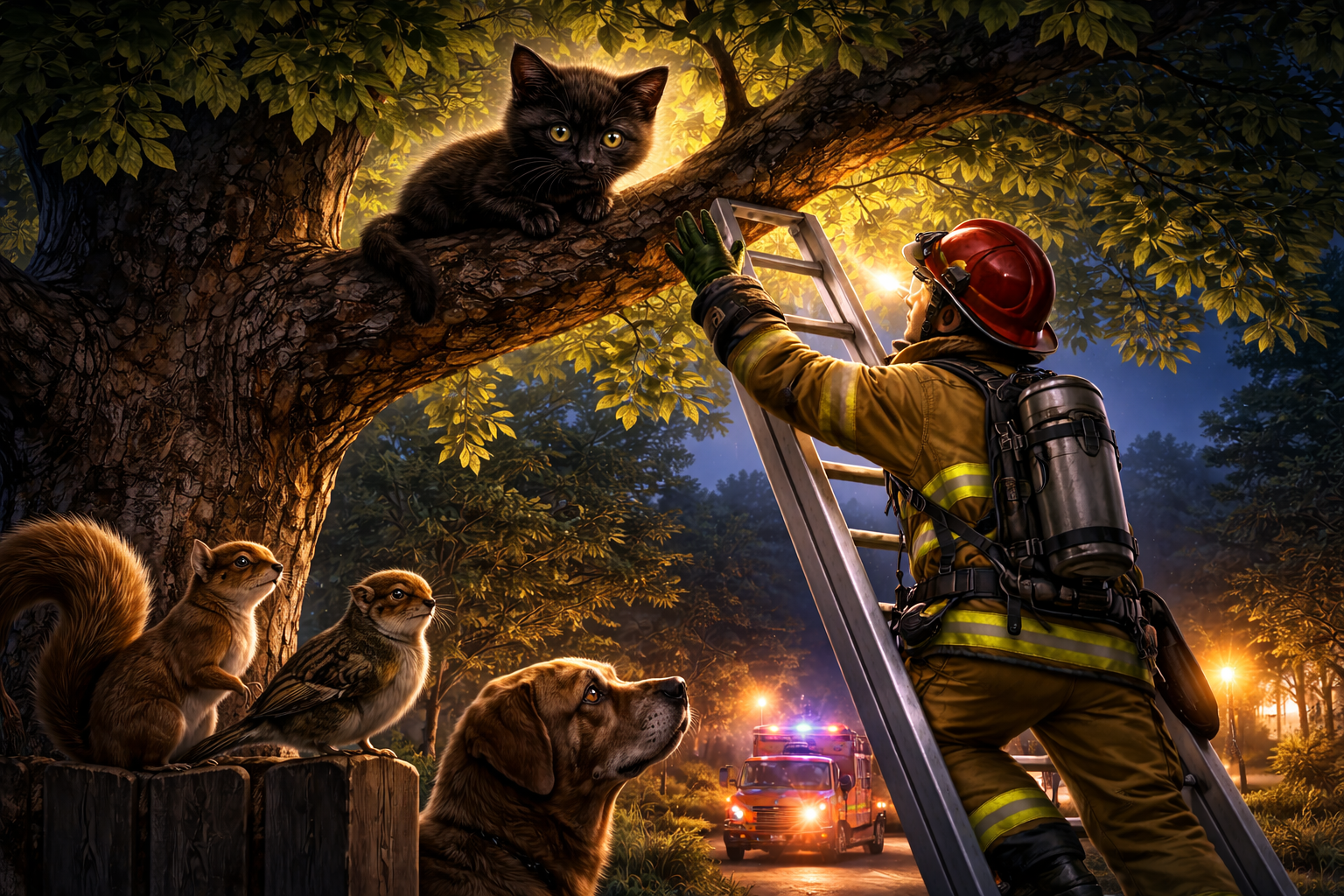 Si Hitam di Atas Dahan dan Tangga yang Datang Pelan-Pelan