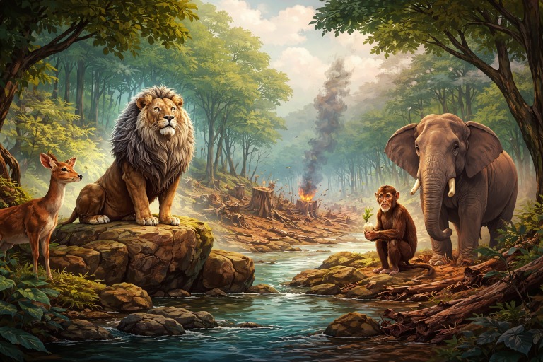 Mahkota di Atas Akar