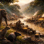 Sungai Puspa, Debu Emas, dan Pasukan Akar yang Tak Mau Dibeli