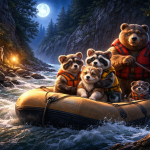 Sungai yang Suka Menipu dan Perahu Daun Para Penolong