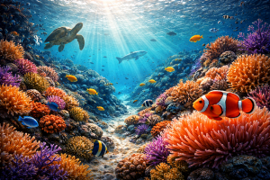 Kerajaan Warna yang Belajar Bernapas Kembali